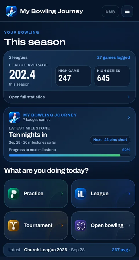 The home screen in the Classic theme