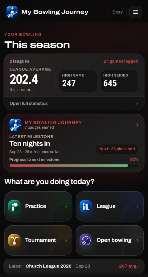 The home screen in the Pin deck theme